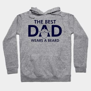 The Best Bearded Dad Best Dad Gift For Bearded Fathers Hoodie